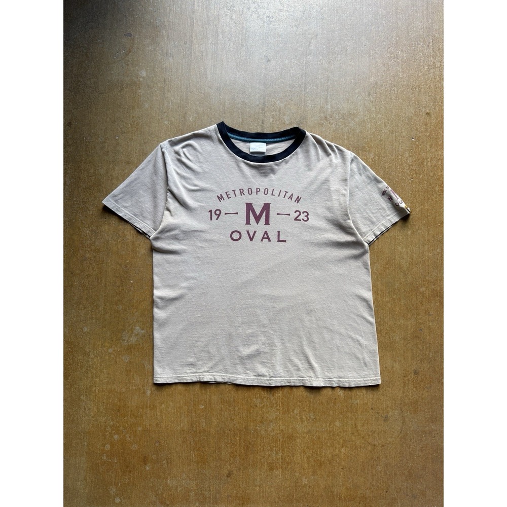 VTG Nike Y2K Soccer Foundation US Open Metropolitan Met Oval New York T-Shirt L